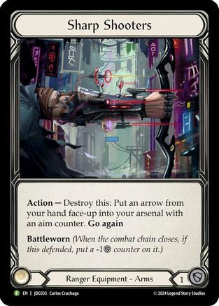 Sharp Shooters [JDG033] (Promo)  Cold Foil