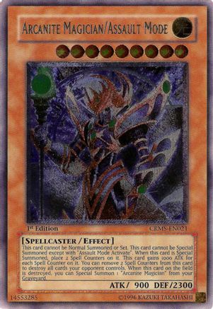Arcanite Magician/Assault Mode (UTR) (CRMS-EN021) - Crimson Crisis Unlimited