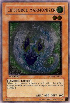 Lifeforce Harmonizer (UTR) (CRMS-EN026) - Crimson Crisis 1st Edition
