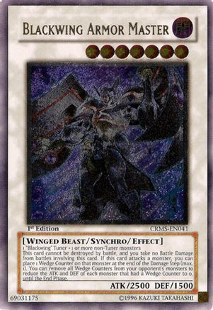 Blackwing Armor Master (UTR) (CRMS-EN041) - Crimson Crisis 1st Edition