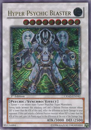 Hyper Psychic Blaster (UTR) (CRMS-EN042) - Crimson Crisis 1st Edition