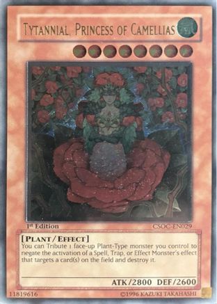 Tytannial, Princess of Camellias (UTR) (CSOC-EN029) - Crossroads of Chaos Unlimited
