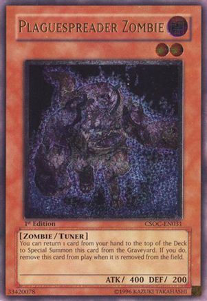 Plaguespreader Zombie (UTR) (CSOC-EN031) - Crossroads of Chaos 1st Edition