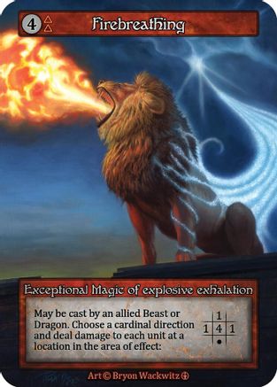 Firebreathing  - Arthurian Legends