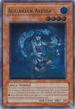 Aquarian Alessa (UTR) (TAEV-EN020) - Tactical Evolution 1st Edition