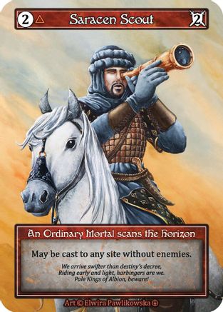 Saracen Scout (Foil)  - Arthurian Legends Foil