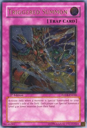 Triggered Summon (UTR) (FOTB-EN046) - Force of the Breaker 1st Edition