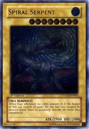 Spiral Serpent (UTR) (STON-EN003) - Strike of Neos Unlimited