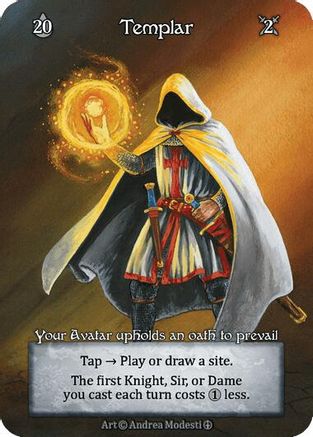 Templar (Foil)  - Arthurian Legends Foil
