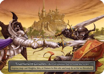 Tournament Grounds (Foil)  - Arthurian Legends Foil