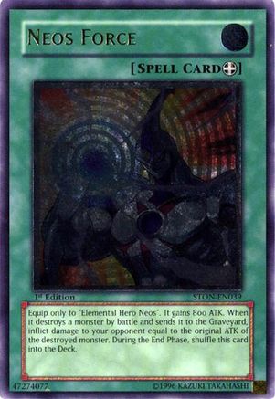 Neos Force (UTR) (STON-EN039) - Strike of Neos Unlimited