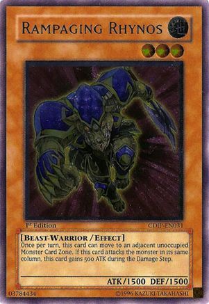 Rampaging Rhynos (UTR) (CDIP-EN031) - Cyberdark Impact Unlimited
