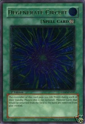 Degenerate Circuit (UTR) (CDIP-EN047) - Cyberdark Impact 1st Edition