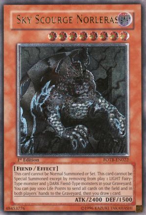 Sky Scourge Norleras (UTR) (FOTB-EN022) - Force of the Breaker Unlimited