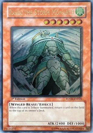 Raiza the Storm Monarch (UTR) (FOTB-EN026) - Force of the Breaker Unlimited