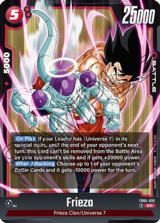 Frieza (FB04-018) - Ultra Limit Holofoil