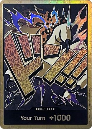 DON!! Card (Rob Lucci) (Gold) [Premium Booster -The Best-]