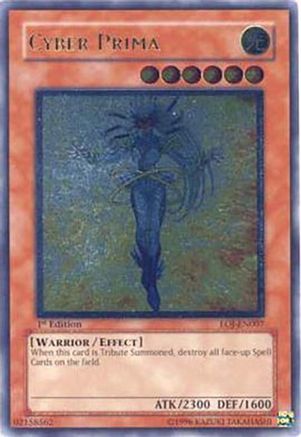Cyber Prima (UTR) (EOJ-EN007) - Enemy of Justice 1st Edition