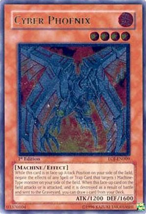Cyber Phoenix (UTR) (EOJ-EN009) - Enemy of Justice 1st Edition