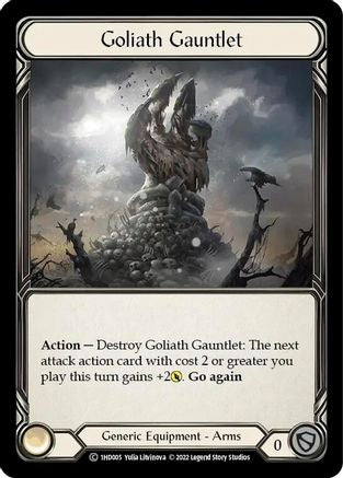 Goliath Gauntlet [1HD005] (History Pack 1 Dash Blitz Deck)