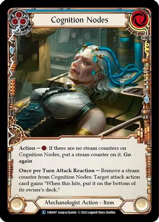Cognition Nodes (Blue) [1HD007] (History Pack 1 Dash Blitz Deck)