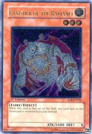 Banisher of the Radiance (UTR) (EOJ-EN022) - Enemy of Justice Unlimited
