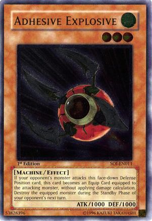 Adhesive Explosive (UTR) (SOI-EN011) - Shadow of Infinity Unlimited