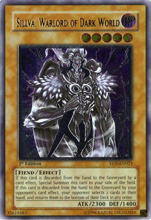 Sillva, Warlord of Dark World (UTR) (EEN-EN023) - Elemental Energy Unlimited