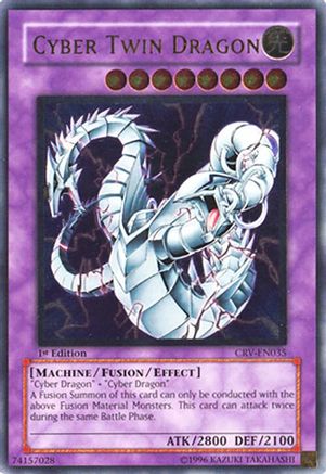 Cyber Twin Dragon (UTR) (CRV-EN035) - Cybernetic Revolution Unlimited