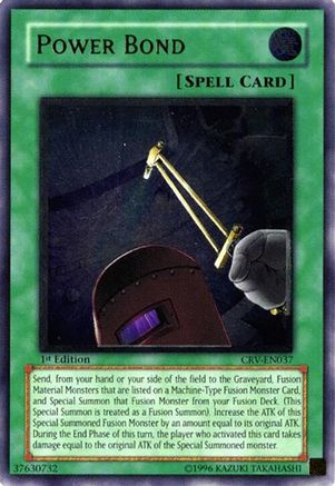 Power Bond (UTR) (CRV-EN037) - Cybernetic Revolution 1st Edition
