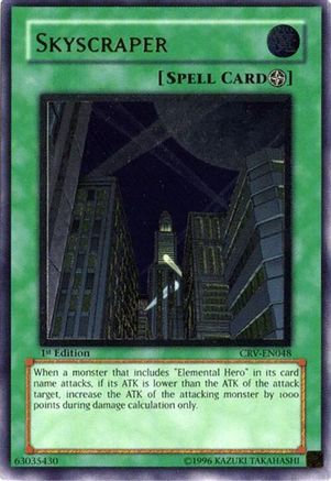 Skyscraper (UTR) (CRV-EN048) - Cybernetic Revolution 1st Edition