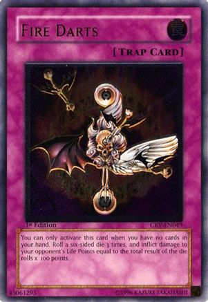 Fire Darts (UTR) (CRV-EN049) - Cybernetic Revolution 1st Edition