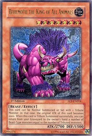 Behemoth the King of All Animals (UTR) (FET-EN014) - Flaming Eternity Unlimited