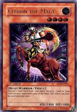 Chiron the Mage (UTR) (FET-EN021) - Flaming Eternity 1st Edition