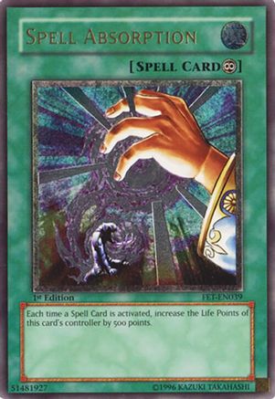 Spell Absorption (UTR) (FET-EN039) - Flaming Eternity Unlimited