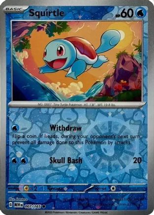 Squirtle (007/018) (Japanese) [McDonald's Pokémon-e Minimum Pack]