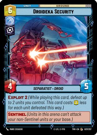 Droideka Security (037/257) (037/257) [Twilight of the Republic]
