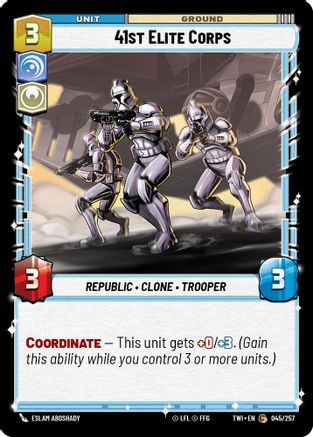 41st Elite Corps (045/257) (045/257) [Twilight of the Republic]