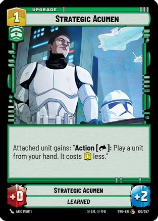 Strategic Acumen (120/257) (120/257) [Twilight of the Republic]