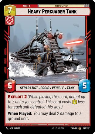 Heavy Persuader Tank (167/257) (167/257) [Twilight of the Republic]