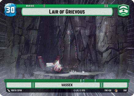 Lair of Grievous (298) (Hyperspace) (298) [Twilight of the Republic]