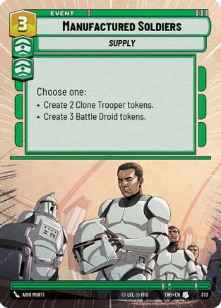 Manufactured Soldiers (373) (Hyperspace) (373) [Twilight of the Republic]