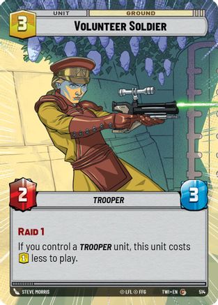 Volunteer Soldier (514) (Hyperspace) (514) [Twilight of the Republic]