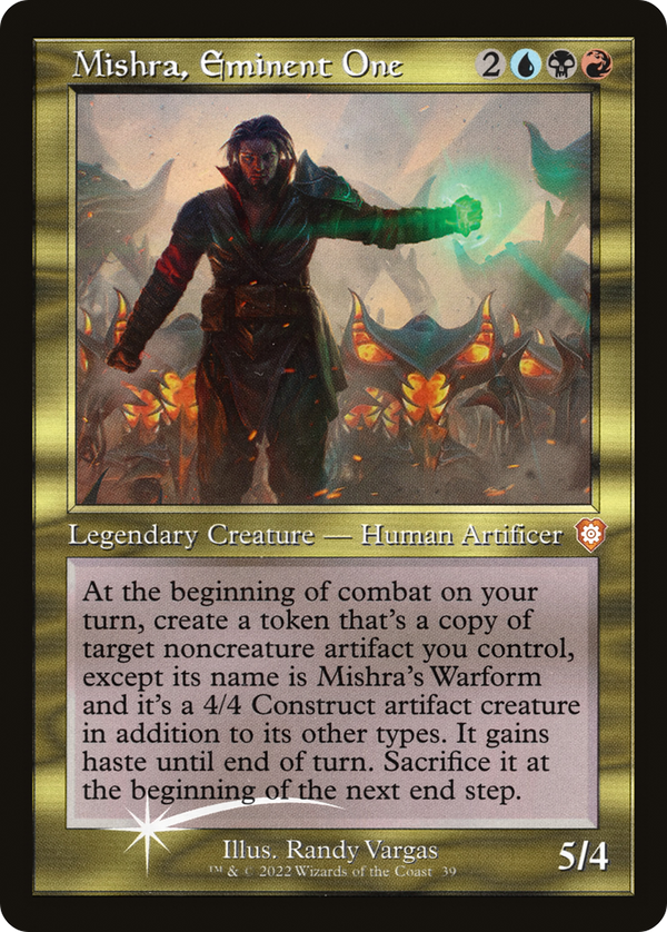 Mishra, Eminent One (039) (Retro) (Display Commander) [The Brothers' War Commander]