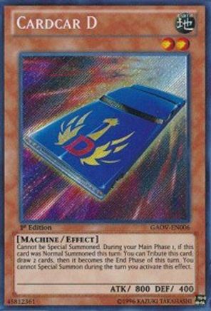 Cardcar D (GAOV-EN006) - Galactic Overlord Unlimited