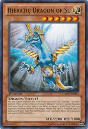 Hieratic Dragon of Su (GAOV-EN023) - Galactic Overlord Unlimited