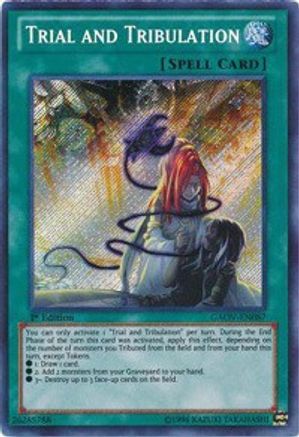 Trial and Tribulation (GAOV-EN087) - Galactic Overlord 1st Edition
