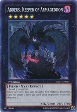 Adreus, Keeper of Armageddon (BP01-EN030) - Battle Pack: Epic Dawn 1st Edition