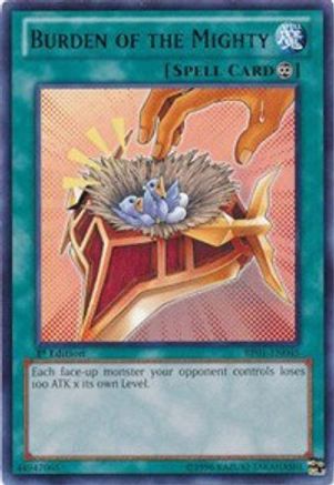 Burden of the Mighty (BP01-EN045) - Battle Pack: Epic Dawn 1st Edition