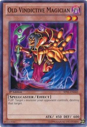 Old Vindictive Magician (BP01-EN060) - Battle Pack: Epic Dawn 1st Edition